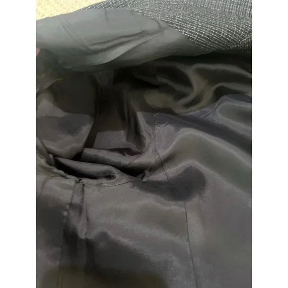 Kasper Black Tailored Blazer Professional Suit Jacket - Picture 10 of 16